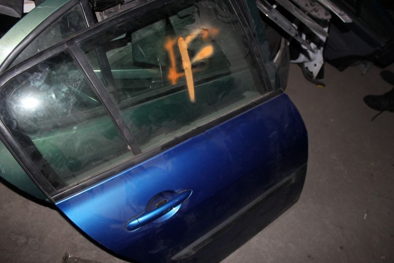 Renault Megane 2 HB Sağ Arka Kapı Mavi Çıkma